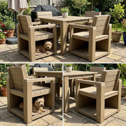 Arterki Outdoor SKU-17 All-Weather Pet Stairs (3-Step)